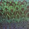 1 Yard Iridescent Green Damask Lace Fabric 48-50” Wide Embroidered Mesh for Evening Wear & Special Occasions
